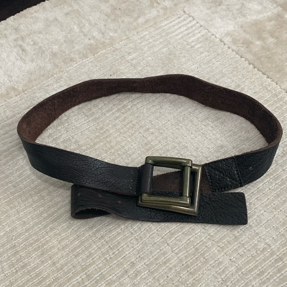 Free people belt. Dark brown